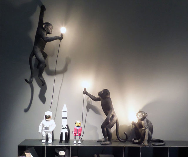 Monkey Lamps