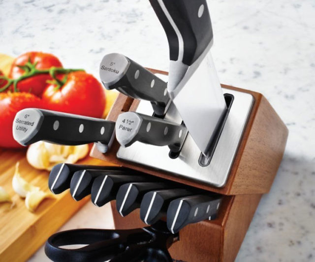 Self-Sharpening Knife Block