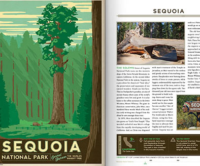 Illustrated National Parks Book
