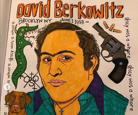 Serial Killers: Adult Coloring Book