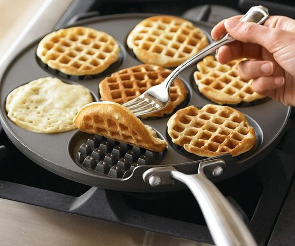 Silver Dollar Waffle Griddle
