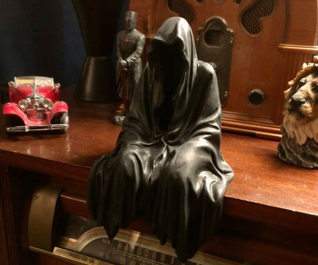 Grim Reaper Sitting Statue