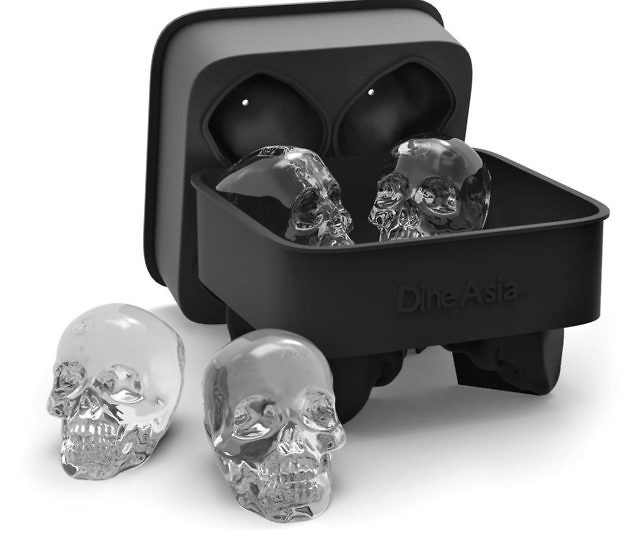 Skull Silicone Ice Cube Tray