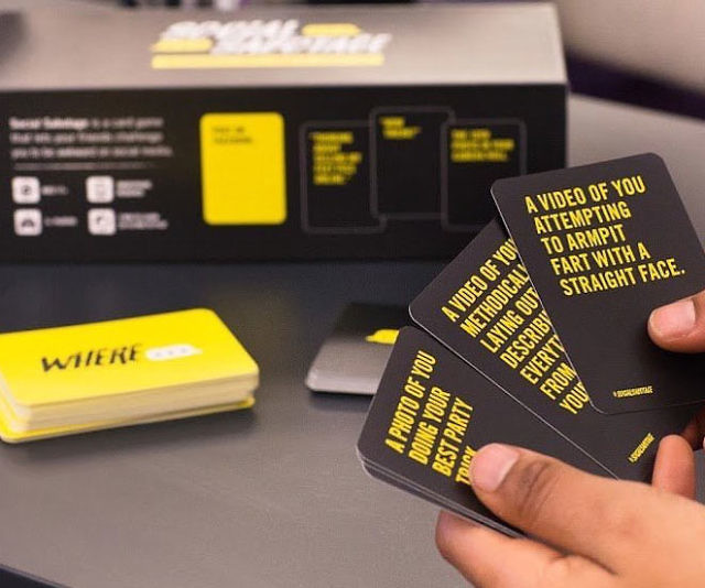 Social Sabotage Card Game