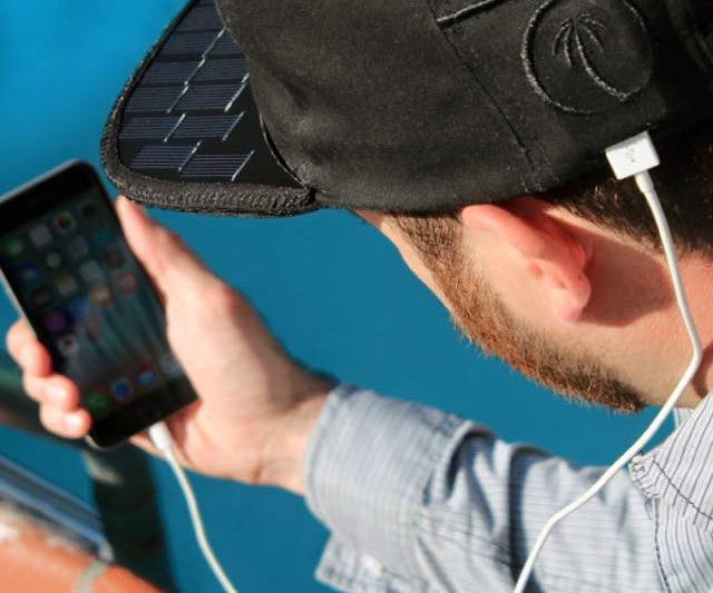Solar Powered Charging Hat