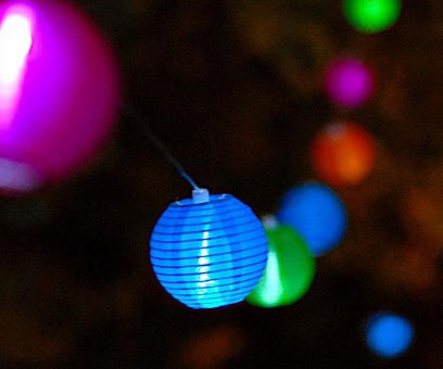 Solar Lantern String Lights