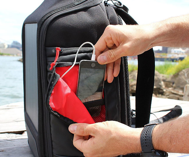 Off-Grid Solar Panel Backpack