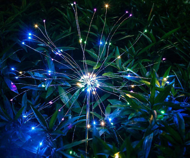 Solar Firework Lights