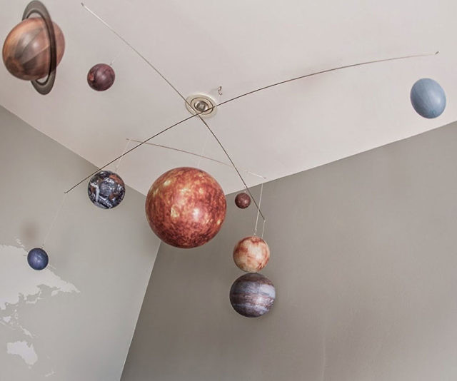 Hanging Solar System Mobile