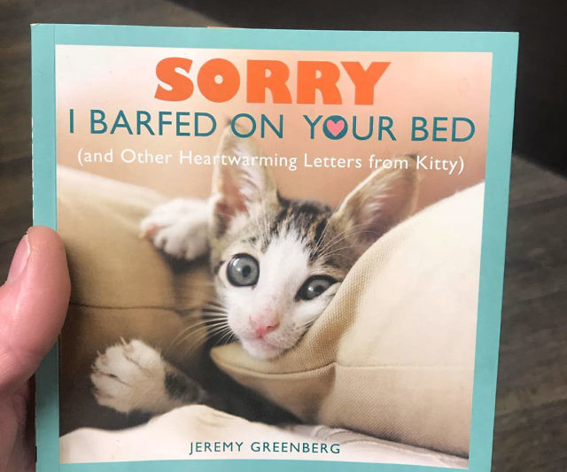 Sorry I Barfed On Your Bed Book