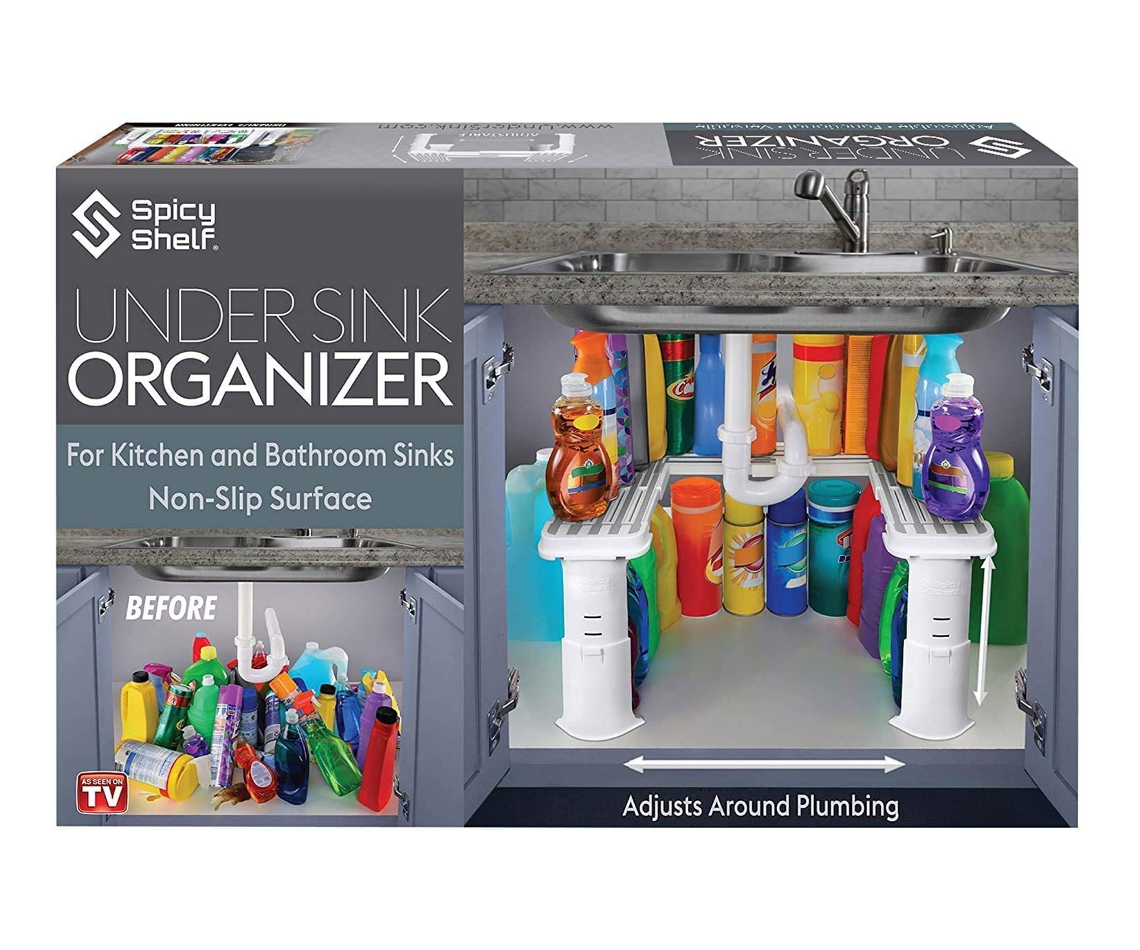 Expandable Under Sink Organizer