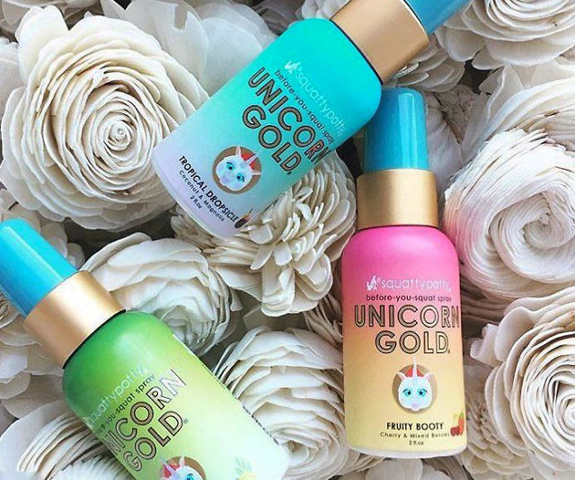Unicorn Gold Toilet Spray