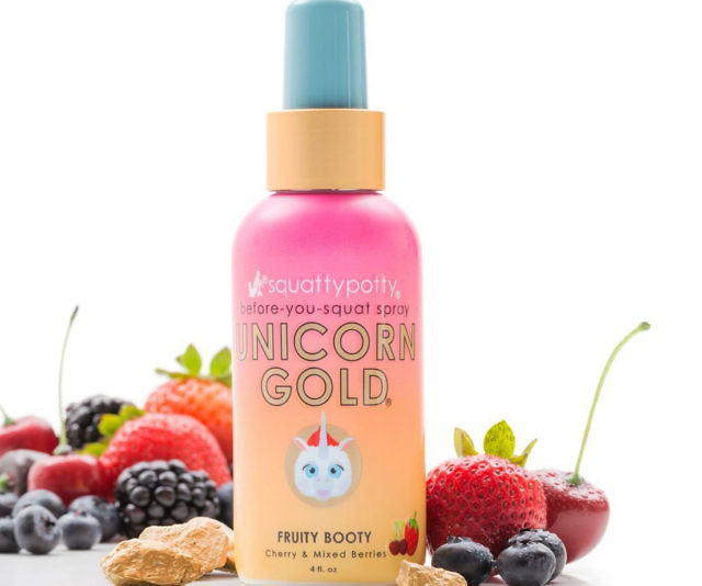 Unicorn Gold Toilet Spray