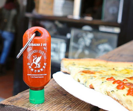 Sriracha To Go Bottle Keychain