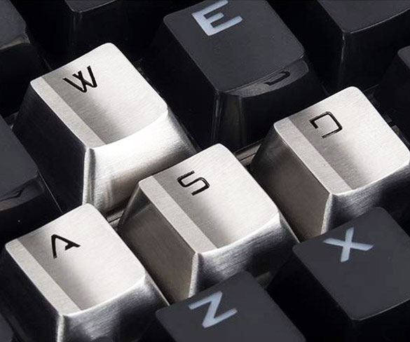 Stainless Steel Keycaps