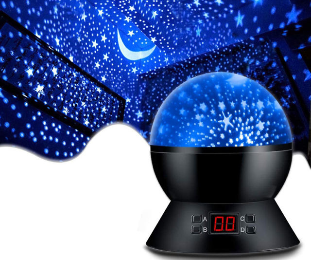 Star Projector Night Light For Kids