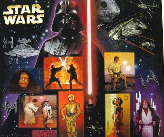 Star Wars Collectible Stamps