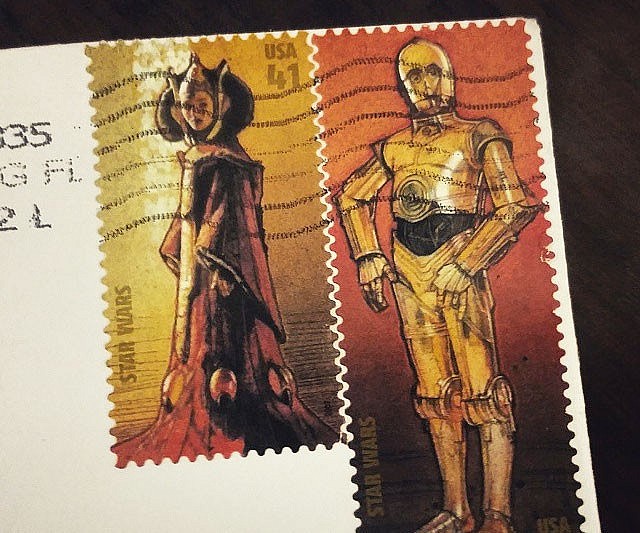 Star Wars Collectible Stamps
