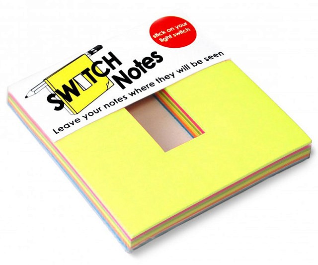 Light Switch Sticky Notes