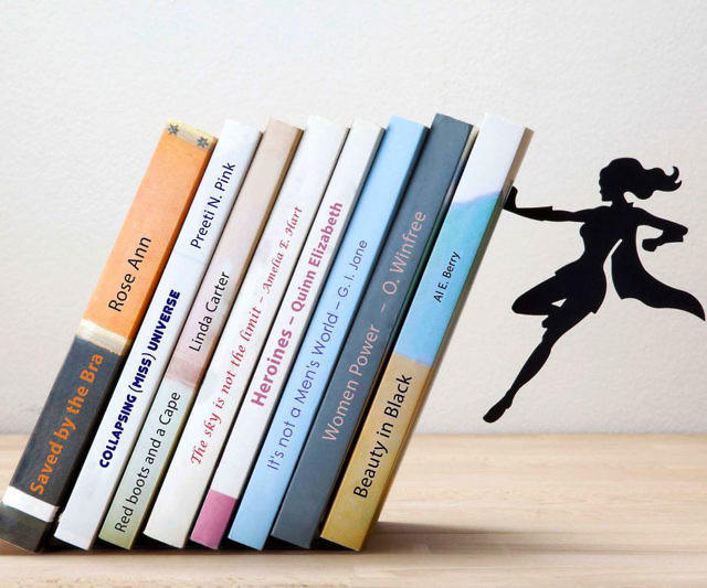 Supergal Bookend