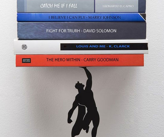 Superhero Floating Book Shelf