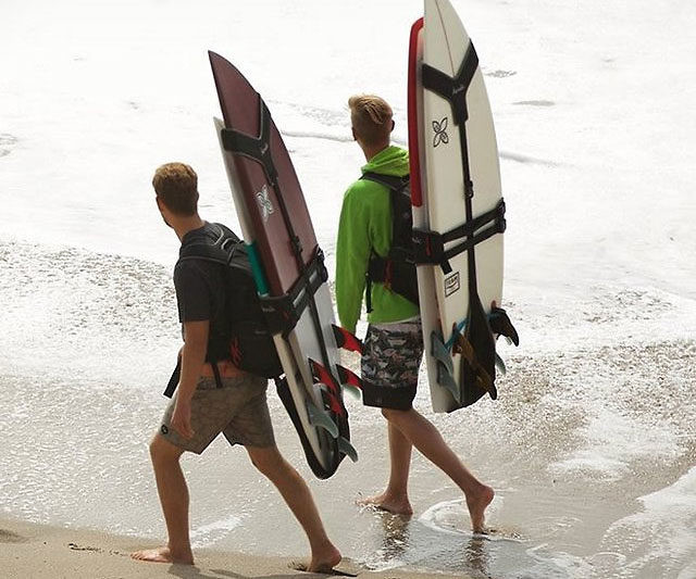 Surfboard Transporting Backpack