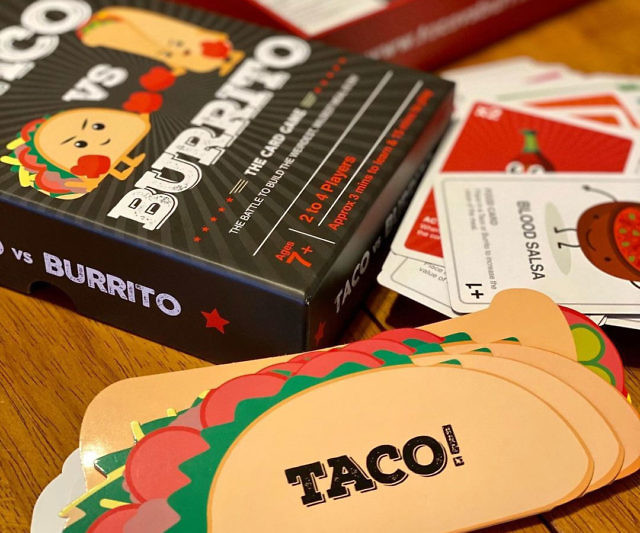 Taco Vs Burrito Card Game