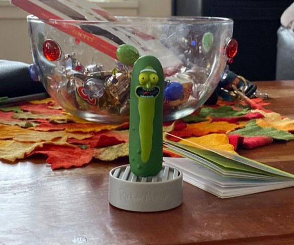 Talking Pickle Rick
