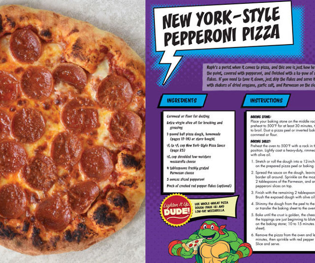 TMNT Pizza Cookbook