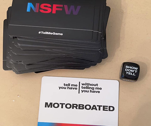 Tell Me Without Telling Me Card Game