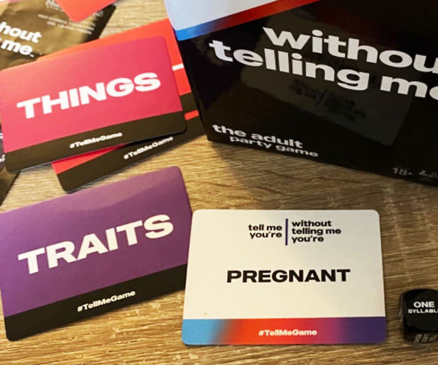 Tell Me Without Telling Me Card Game