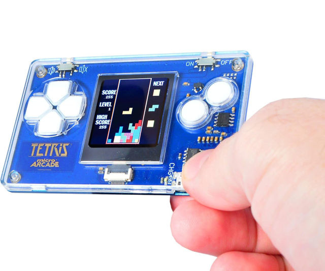 The World’s Smallest Arcade Tetris