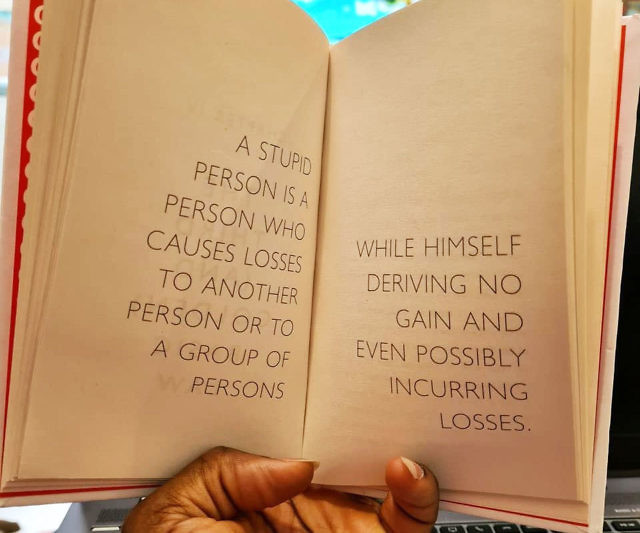 The Basic Laws Of Human Stupidity