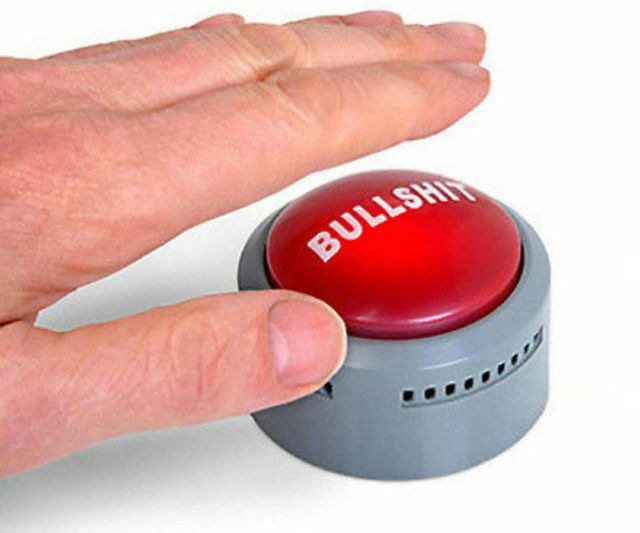 The Bullshit Button