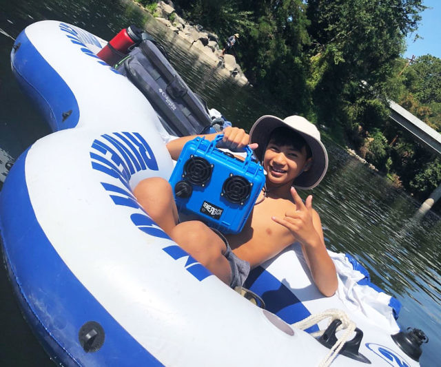 DemerBox Waterproof Drybox Speaker