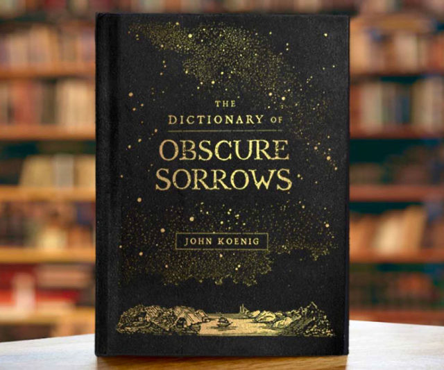 The Dictionary Of Obscure Sorrows
