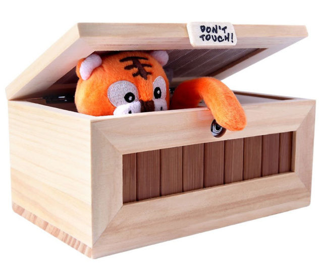 The Don’t Touch Useless Box