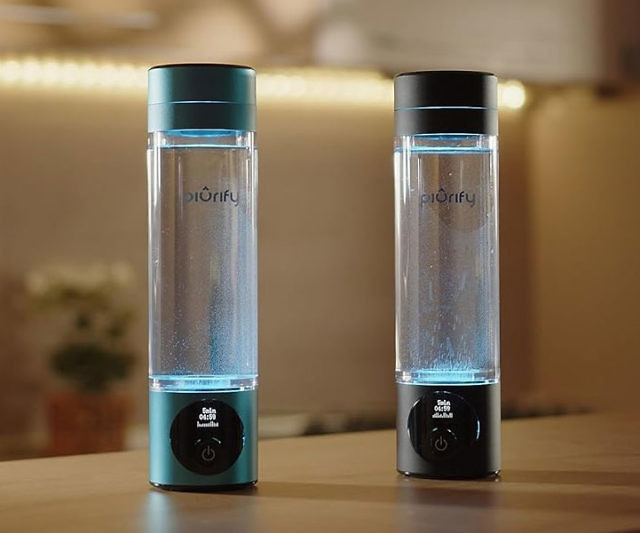 The Hydrogen-Infused Water Bottle