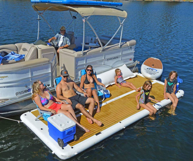 The Inflatable Yacht Dock