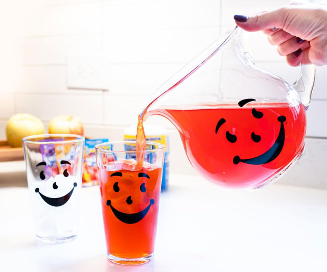 Kool-Aid Man Glass Pitcher