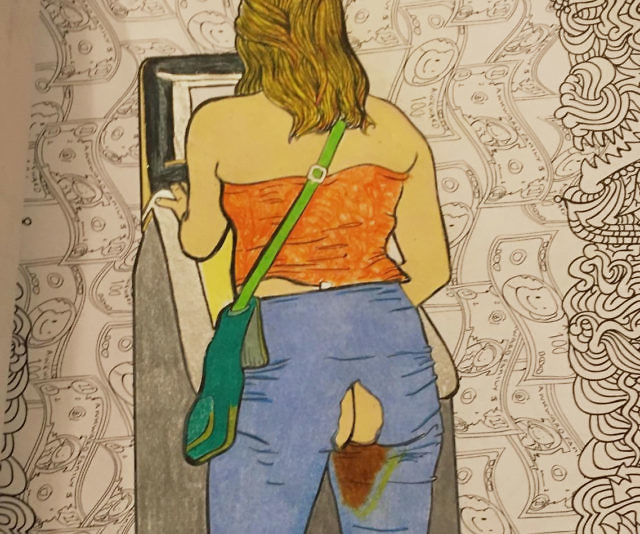 The People Of Walmart Coloring Book