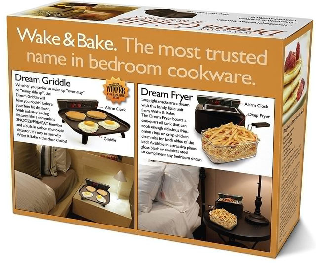 Wake & Bake Dream Griddle Alarm Clock