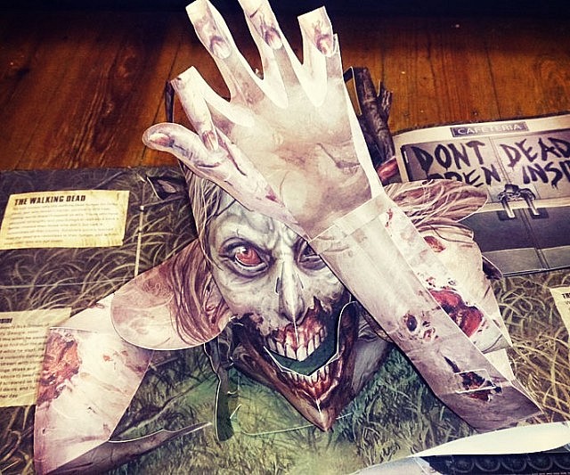 The Walking Dead Pop-Up Book
