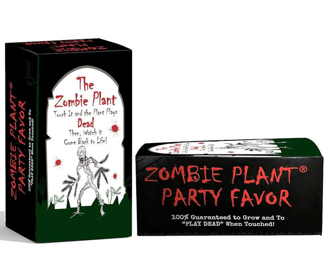 Zombie Plant Party Favors