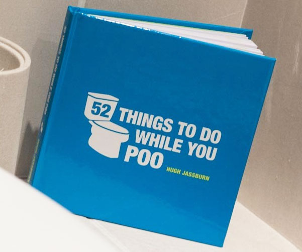 52 Things To Do While You Poo Book
