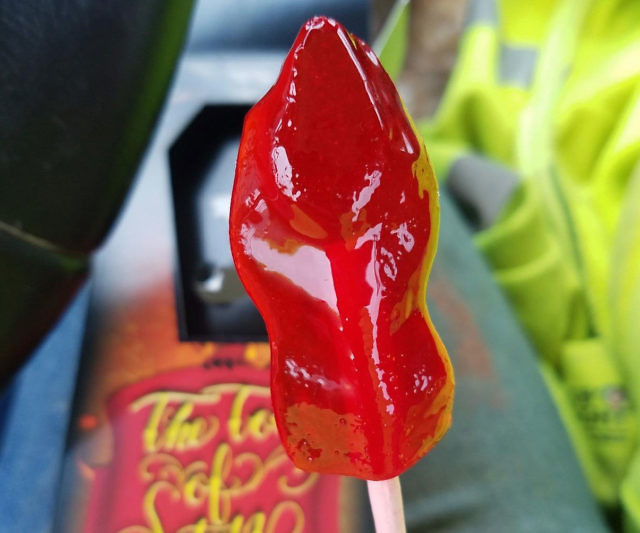 Toe Of Satan 9 Million Scoville Lollipop