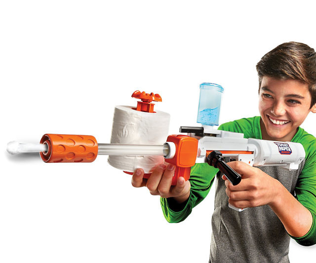 Toilet Paper Blaster Rifle