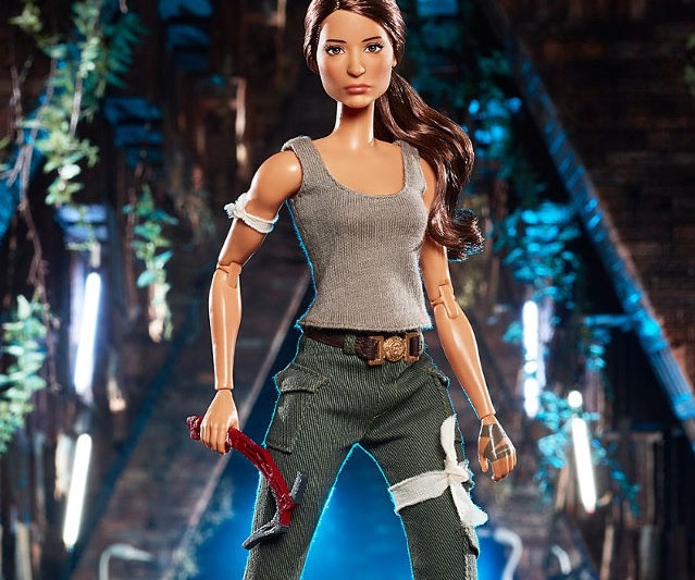 Tomb Raider Lara Croft Barbie Doll