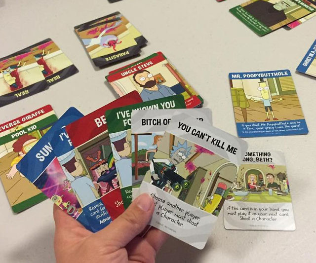 Rick And Morty Total Rickall Card Game