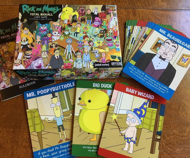 Rick And Morty Total Rickall Card Game